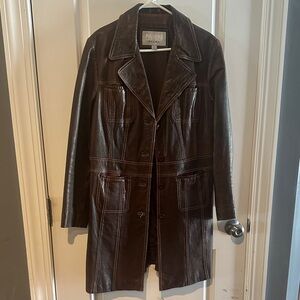 Wilsons Leather Dark Brown Jacket